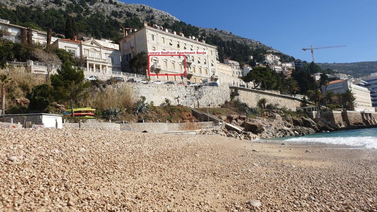 Luxury Seafront Apartment Banje Dubrownik Zewnętrze zdjęcie